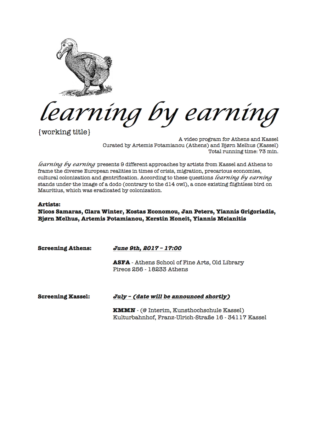 Kerstin Honeit –News: learning by earning